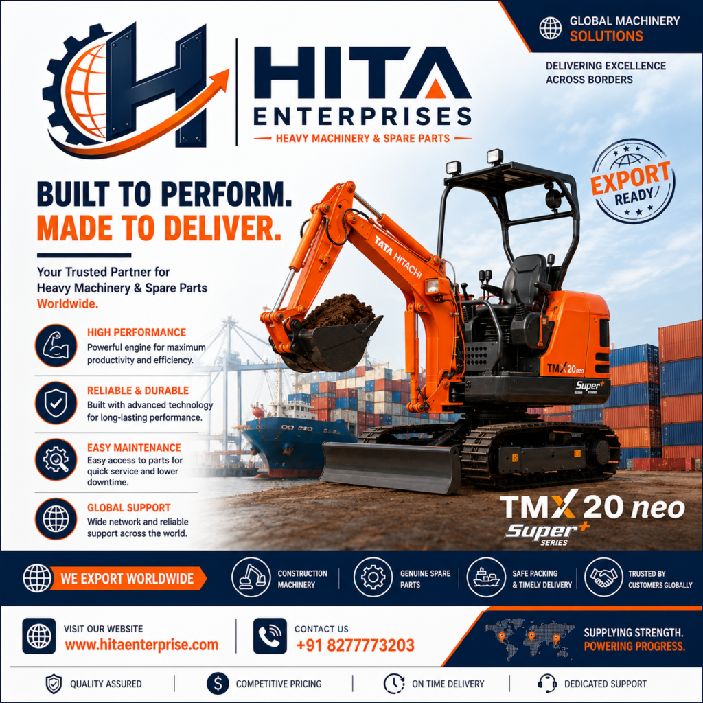 Brand-New Tata Hitachi TMX 20 Neo Exporter